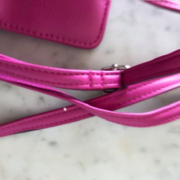 ENZO ANGIOLINI Fushia Convertible Wallet Crossbody - Picture 16 of 16